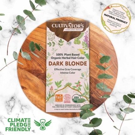 Plant-based hair dye Dark Blonde, Cultivator's, 100g