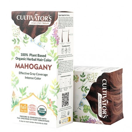 Herbal hair dye Mahogany, Cultivator's, 100g