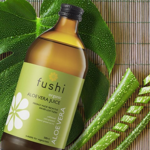 Aloe Vera juice, organic, Fushi, 500ml