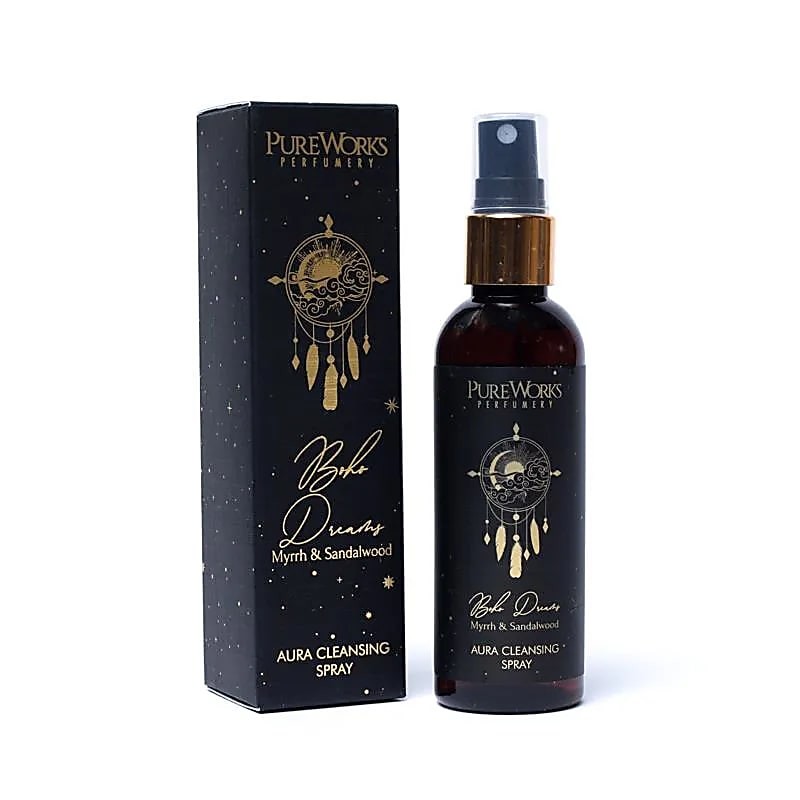 Spray fragrance Boho Dreams Myrrh & Sandalwood, Pure Works, 100ml