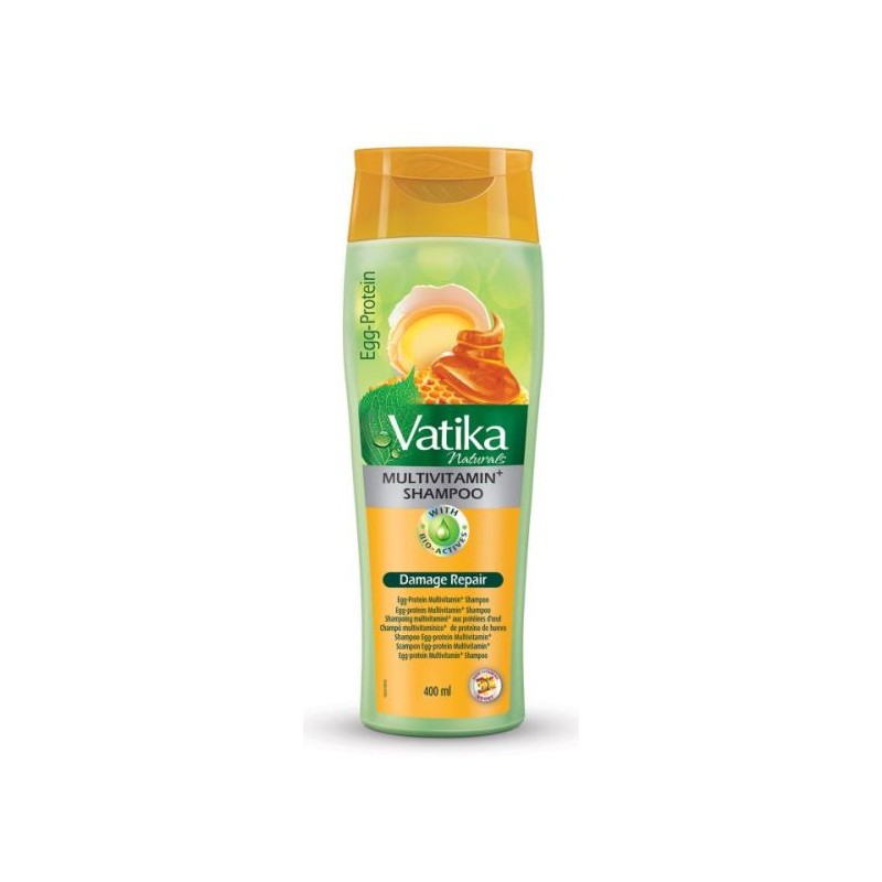 Shampoo for damaged hair Egg Protein MultiVit, Vatika Dabur, 400 ml