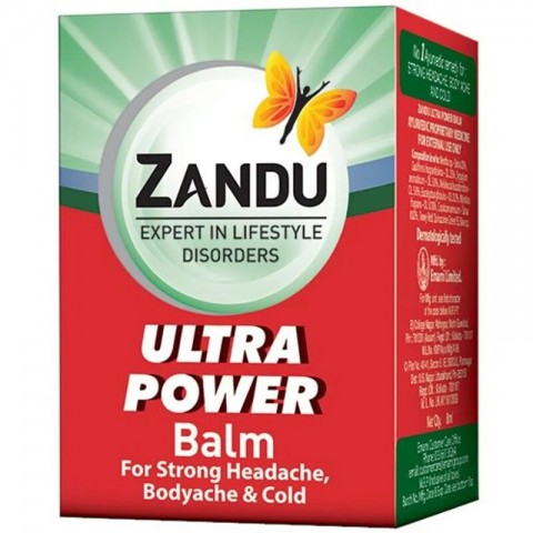 Pain Relieving Balm Ultra Power Red, Zandu, 8ml