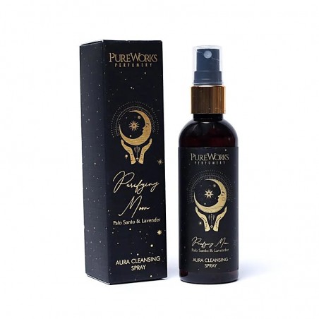 Spray fragrance Purifying Moon Palo santo & Lavender, Pure Works, 100ml