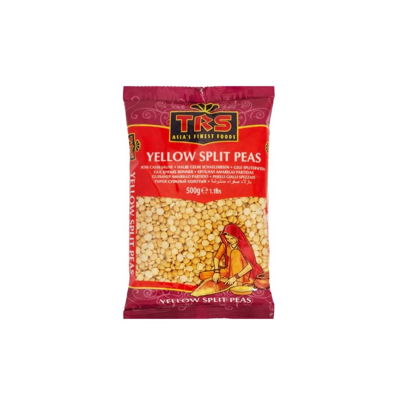 Split yellow peas, TRS, 500g