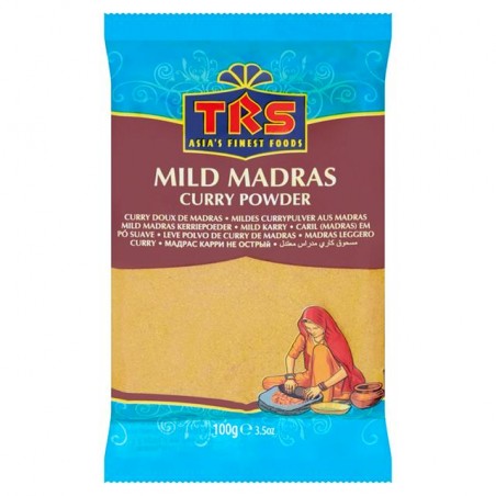 Mild Madras curry mix, TRS, 100g