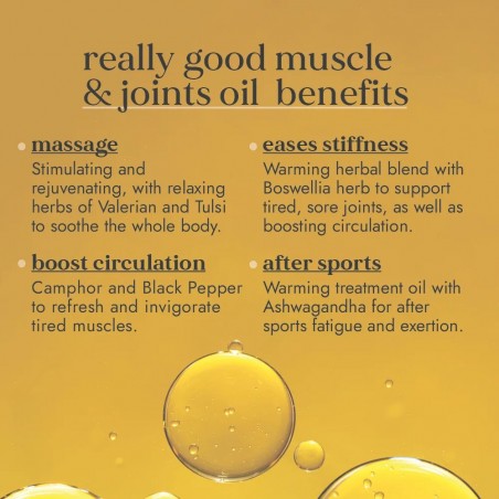 Really Good Joint and Muscle Oil, Fushi, 100ml