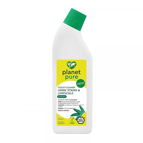 Eucalyptus Toilet Cleaner and Descaler, Planet Pure, 750ml