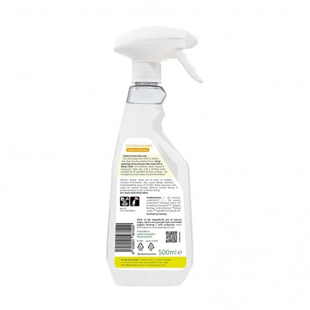 Spray Kitchen Cleaner Lemon, Planet Pure, 500ml