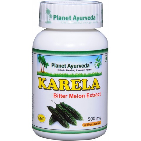 Bitter melon Karela, Planet Ayurveda, organic, 60 capsules