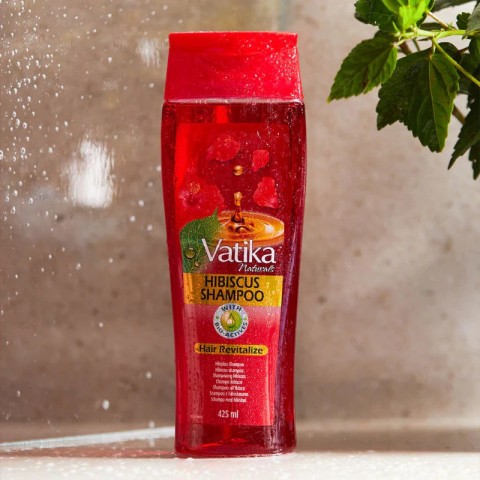 Шампунь с маслом гибискуса, Dabur Vatika, 425 мл