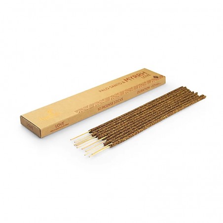 Palo Santo incense sticks Myrrh Love, Ispalla, 10 pcs.