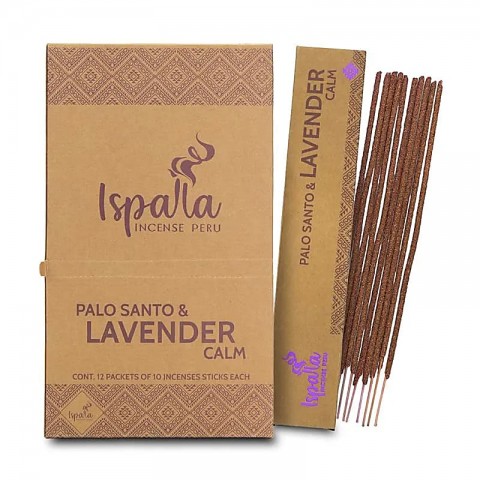 Palo Santo incense sticks Lavender Calm, Ispalla, 10 pcs.