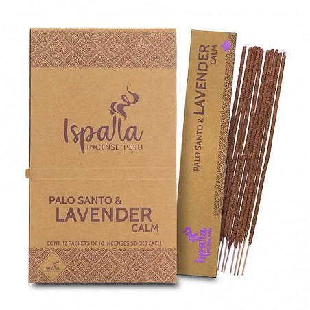 Palo Santo incense sticks Lavender Calm, Ispalla, 10 pcs.