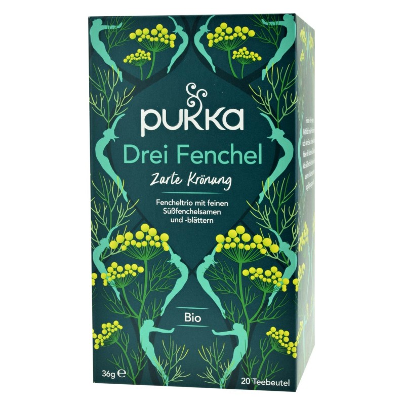 Fennel tea Three Fennel, Pukka, 20 packets