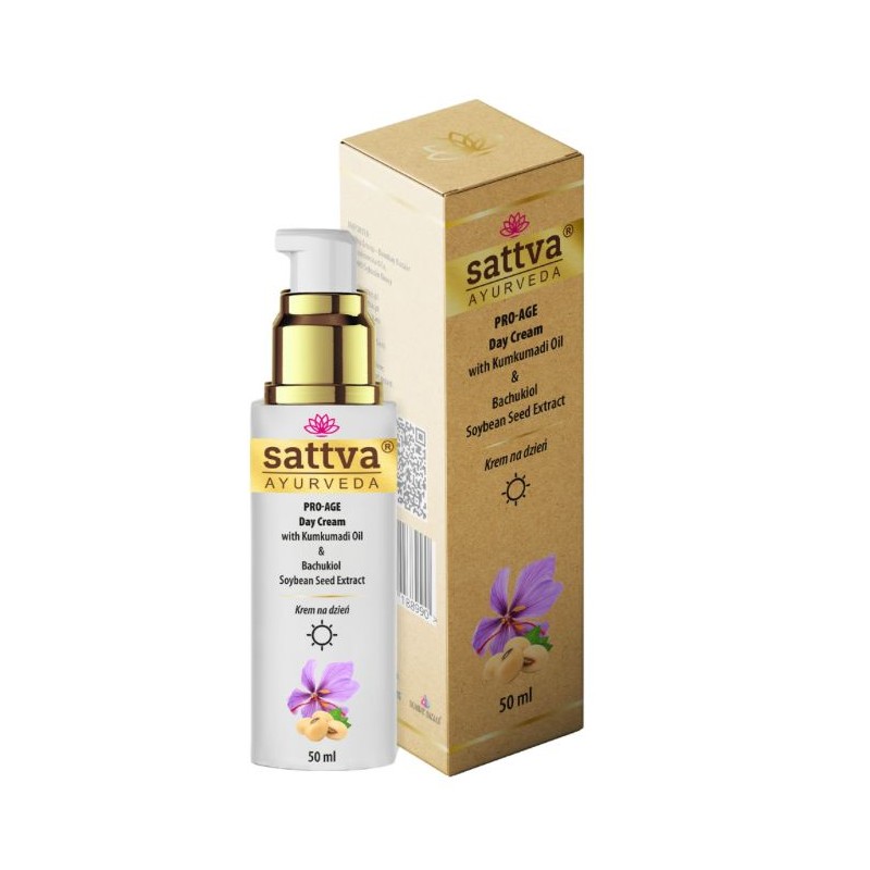 Pro Age Day Cream for mature skin, Sattva Ayurveda, 50ml