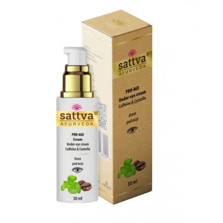 Pro Age Eye Cream for mature skin, Sattva Ayurveda, 30ml