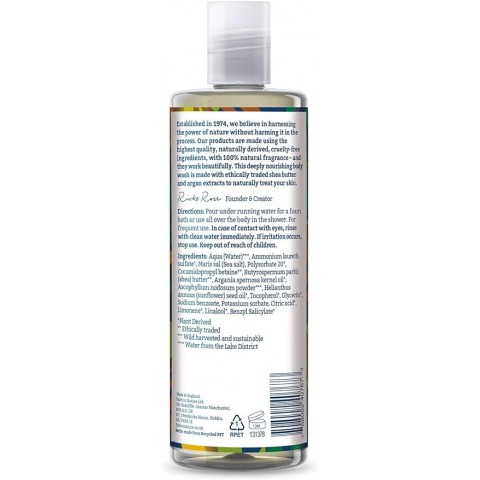 Shower gel with shea butter and argan oil, Faith In Nature, 400ml