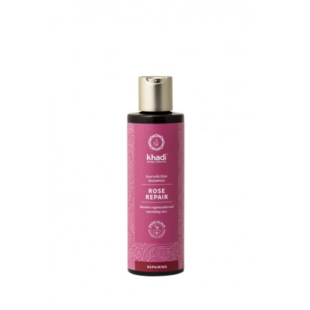 Ayurvedic restorative shampoo Rose Repair Elixir, Khadi, 200ml