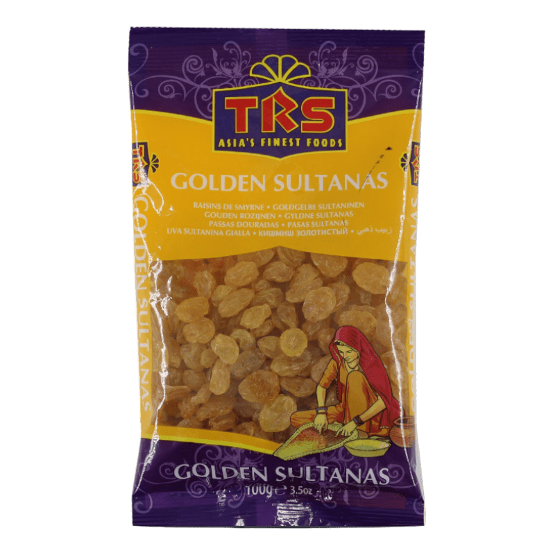 Raisins Golden Sultanas, TRS, 100g