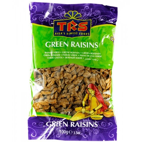 Green raisins, TRS, 100g