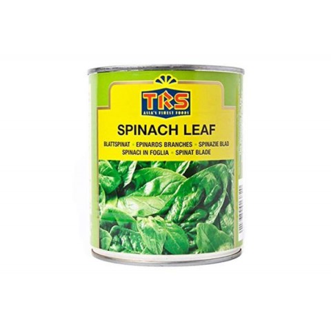 Canned chopped spinach leaves, TRS, 400ml