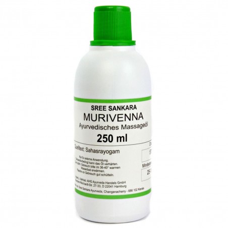 Massage oil for joints Murivenna, Sree Sankara, 250 ml