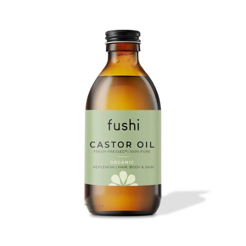 Castor oil, cold pressed, organic, Fushi, 250ml