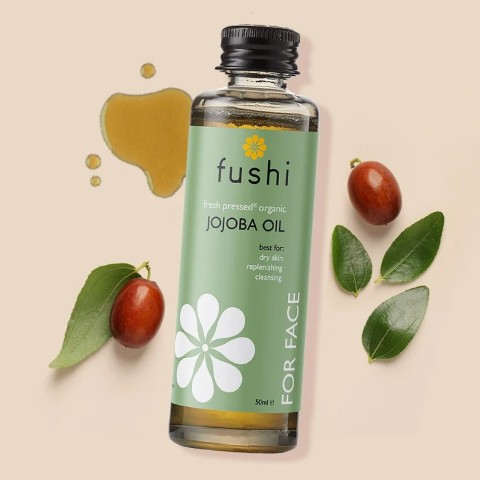 Jojoba oil Golden, cold pressed, organic, Fushi, 50ml