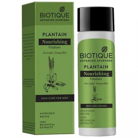 Bio Plantain Renewing Facial Serum for Men, Biotique, 120ml