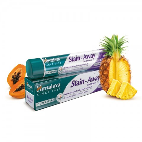 Herbal toothpaste Gum Expert Stain Away, Himalaya, 75ml