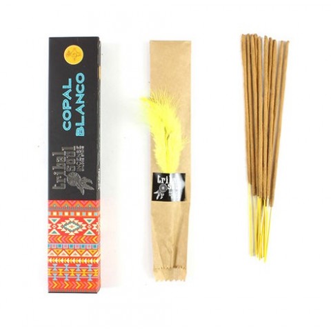 Incense sticks White Copal, Tribal Soul, 15g