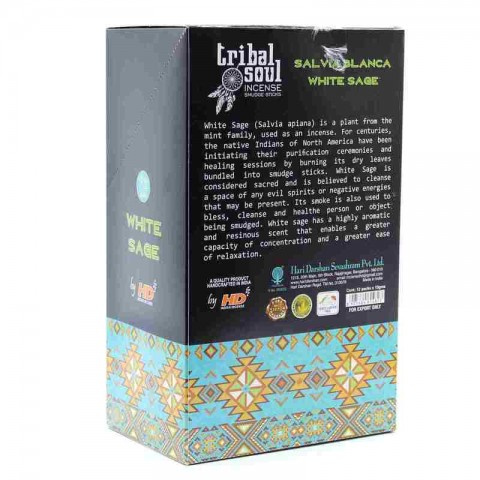 Incense sticks White Sage, Tribal Soul, 15g