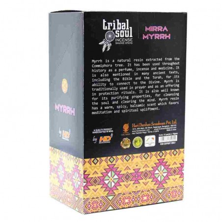 Incense sticks Myrrh, Tribal Soul, 15g