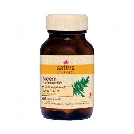 Пищевая добавка Neem, Sattva Ayurveda, 60 капсул