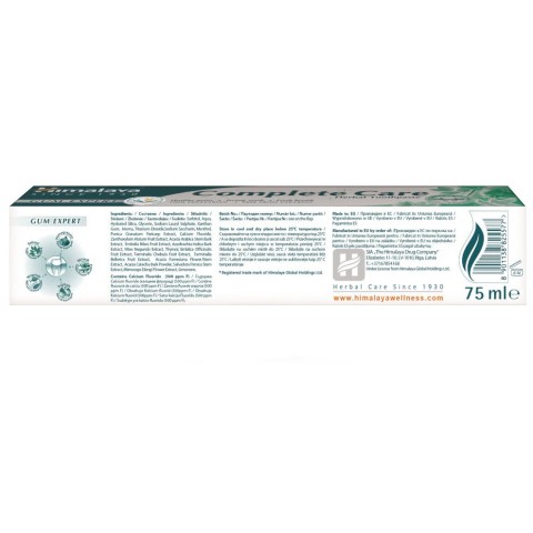 Complete Care Gum Expert Toothpaste, Himalaya Herbals, 75ml