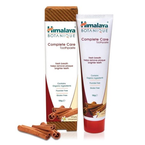 Отбеливающая зубная паста Simply Cinnamon Complete Care Botanique, Himalaya, 150 г