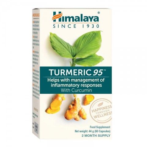 Turmeric 95 Organic, Himalaya, 60 capsules