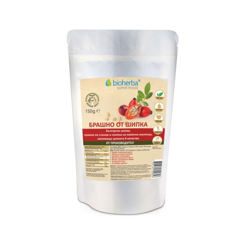 Rosehip powder, Bioherba, 150g