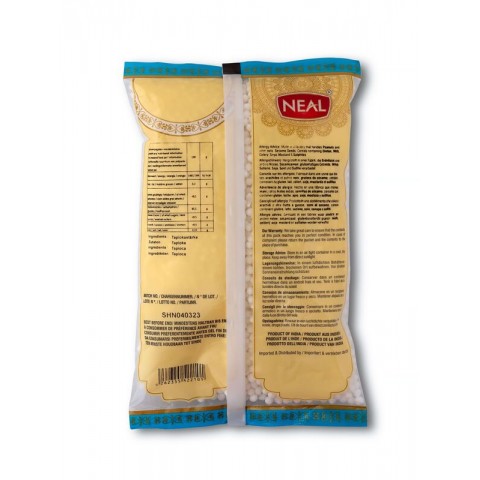 Tapioca seeds Sago, medium, whole, NEAL, 375g