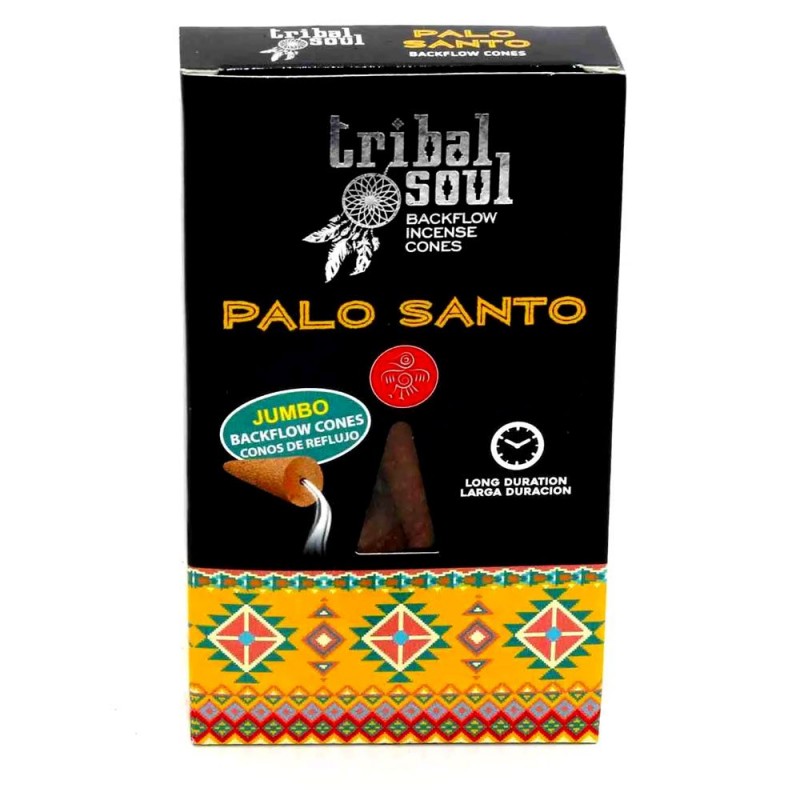 Reverse cone incense Palo Santo, Tribal Soul, 15g