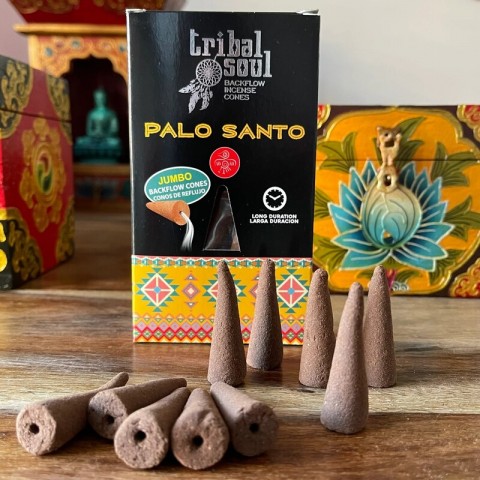 Благовония с обратным конусом Palo Santo, Tribal Soul, 15г