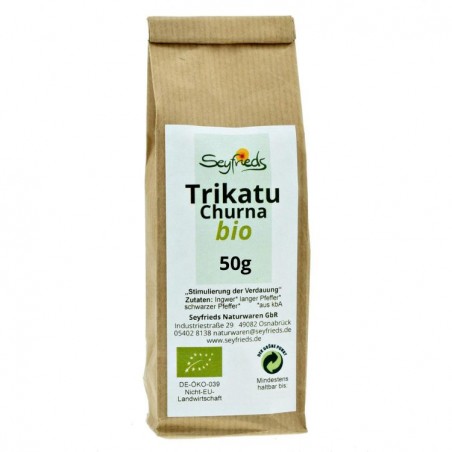 Spice mix Trikatu, organic, ground, Seyfried, 50g