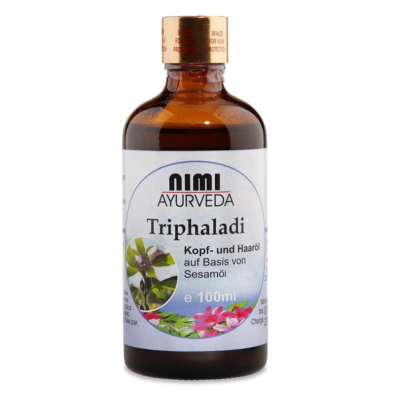 Массажное масло для головы и волос Triphaladi, Nimi Ayurveda, 100 мл