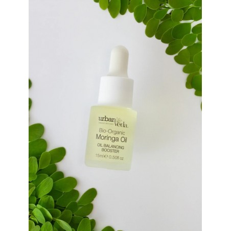 Facial Skin Booster Moringa Oil Balancing Booster, Urban Veda, 15 ml