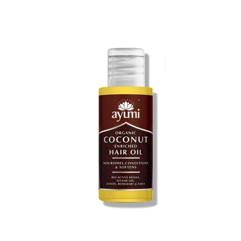 Coconut Enriched Hair Oil, Ayumi, 50ml