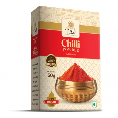 Перец чили молотый Chilli Powder, TAJ, 50г