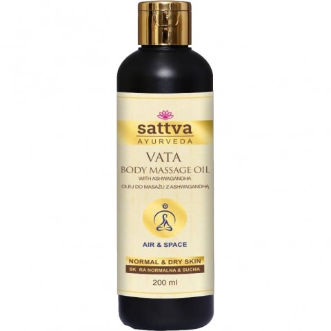 Массажное масло для сухой и зрелой кожи Вата, Sattva Ayurveda, 200 мл