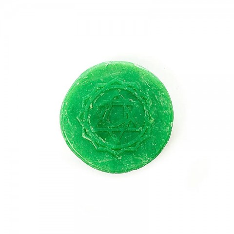 Heart Chakra Soap in Palm Leaf Anahata, Holy Lama, 100g