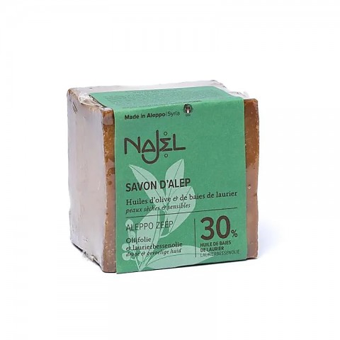 Aleppo soap with 30% bayberry oil, Najel, 170g