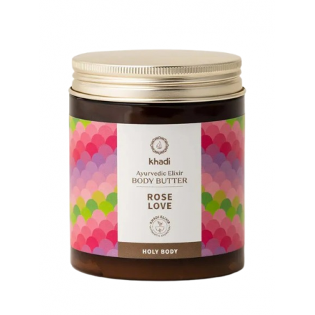 Ayurvedic Body Butter Rose Love, Khadi, 250 ml